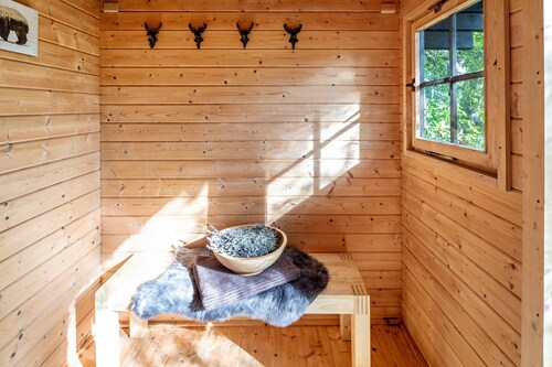 Ferienhaus 'AusZeyt Edersee Für Zwei' mit privater Terrasse, privatem Garten und Wi-Fi