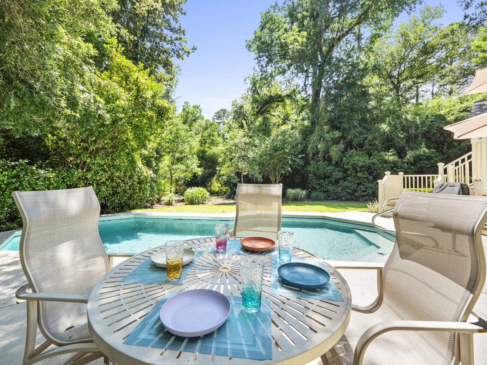 Beautiful sea-side house w/private pool in Sea Pines resort 