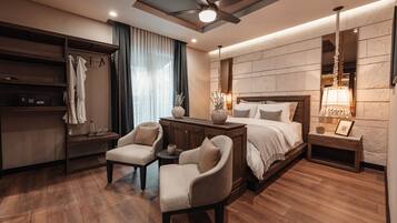 Egyptian cotton sheets, premium bedding, down duvets, memory-foam beds