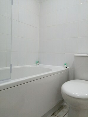 Combined shower/bathtub