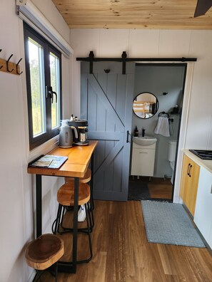 Interior - Tribunk + 1Bath Tiny Home in Mountains "Bluebird" (Hartley)