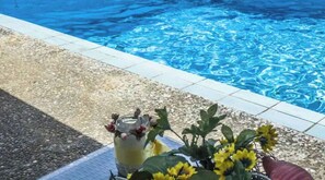 Alberca al aire libre 