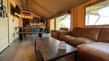Premium Tent, Private Bathroom, Garden View | 2 bedrooms