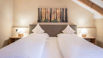 2 bedrooms, iron/ironing board, free WiFi, bed sheets