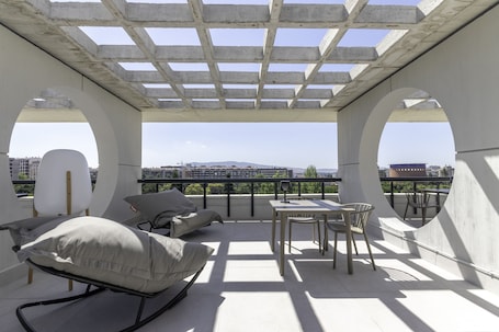 Terraza en la azotea