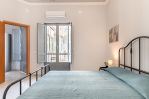 1 bedroom, iron/ironing board, bed sheets