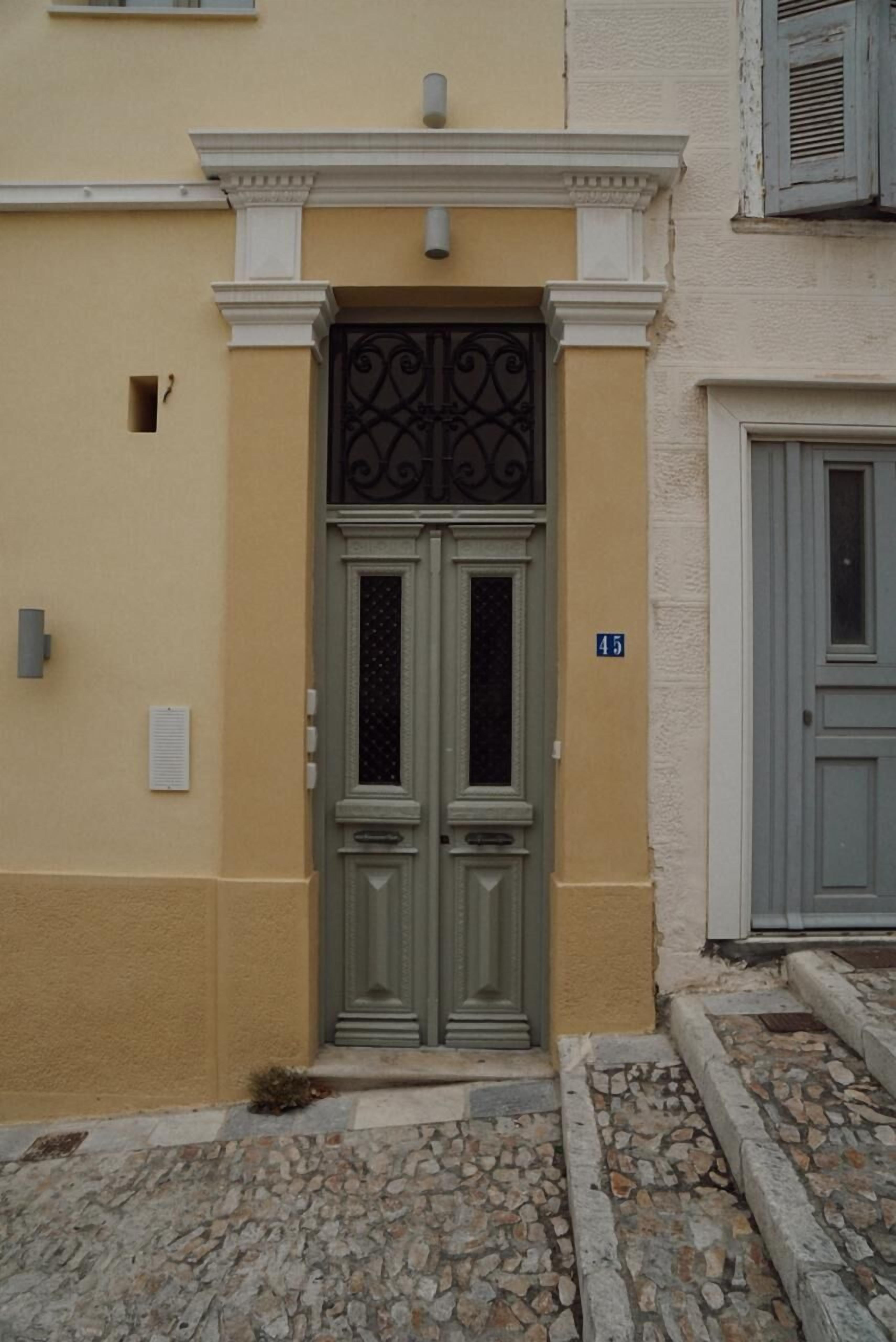 Majoituspaikan julkisivu