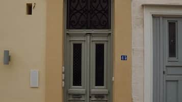 Majoituspaikan julkisivu