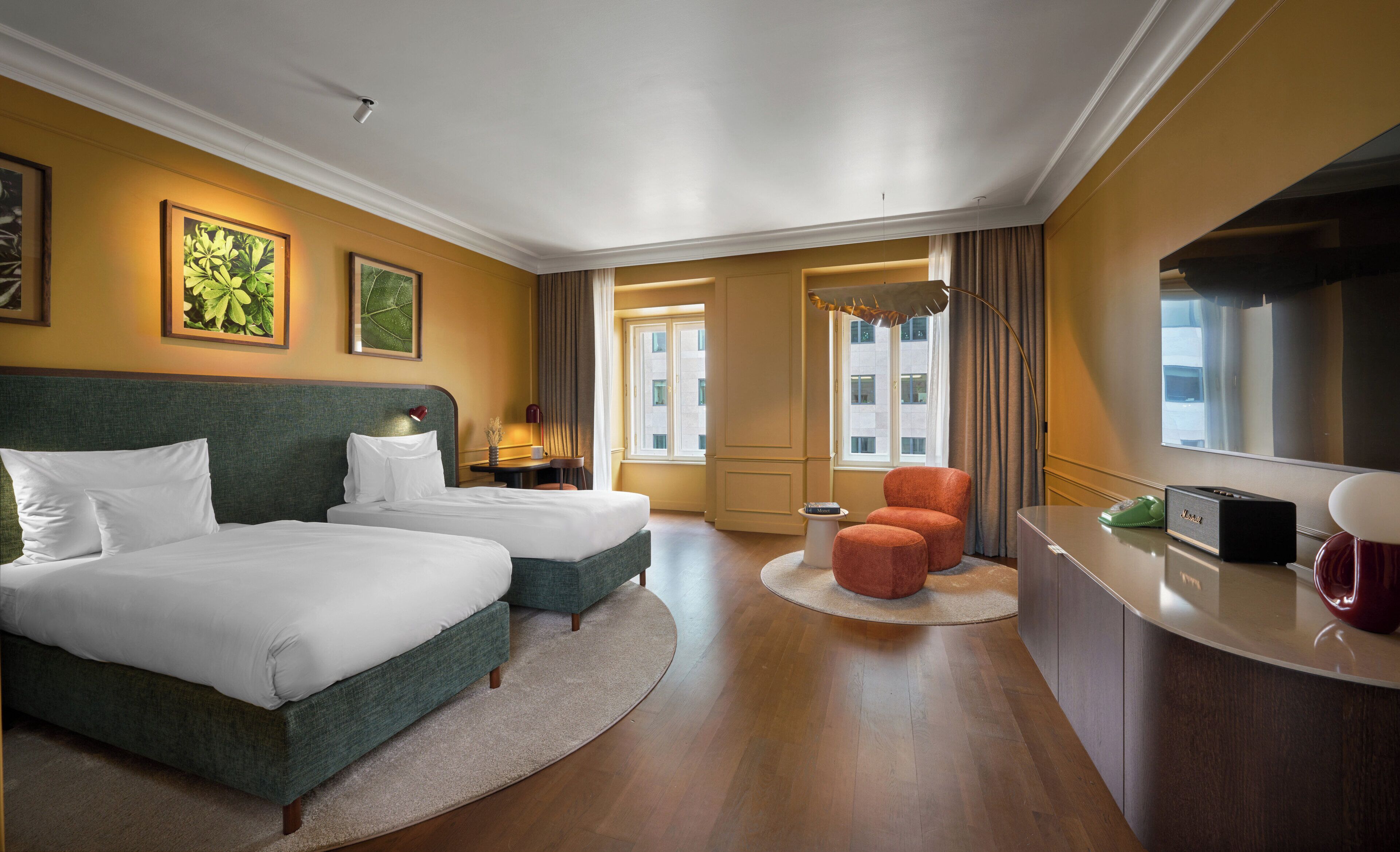 Premium-Zimmer, 2 Einzelbetten | Hochwertige Bettwaren, Daunenbettdecken, Pillowtop-Betten