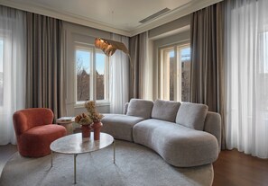 Suite, 1 Bedroom, City View | 1 bedroom, premium bedding, down comforters, minibar