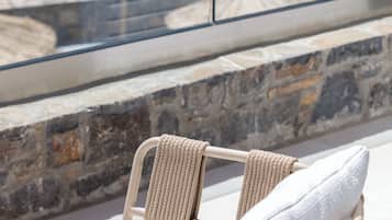 Junior Suite Sea View Outdoor Jaccuzzi | Terrace/patio