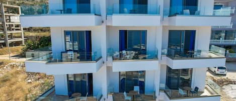 Voorkant van accommodatie