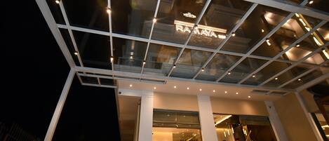 Façade de l’hébergement