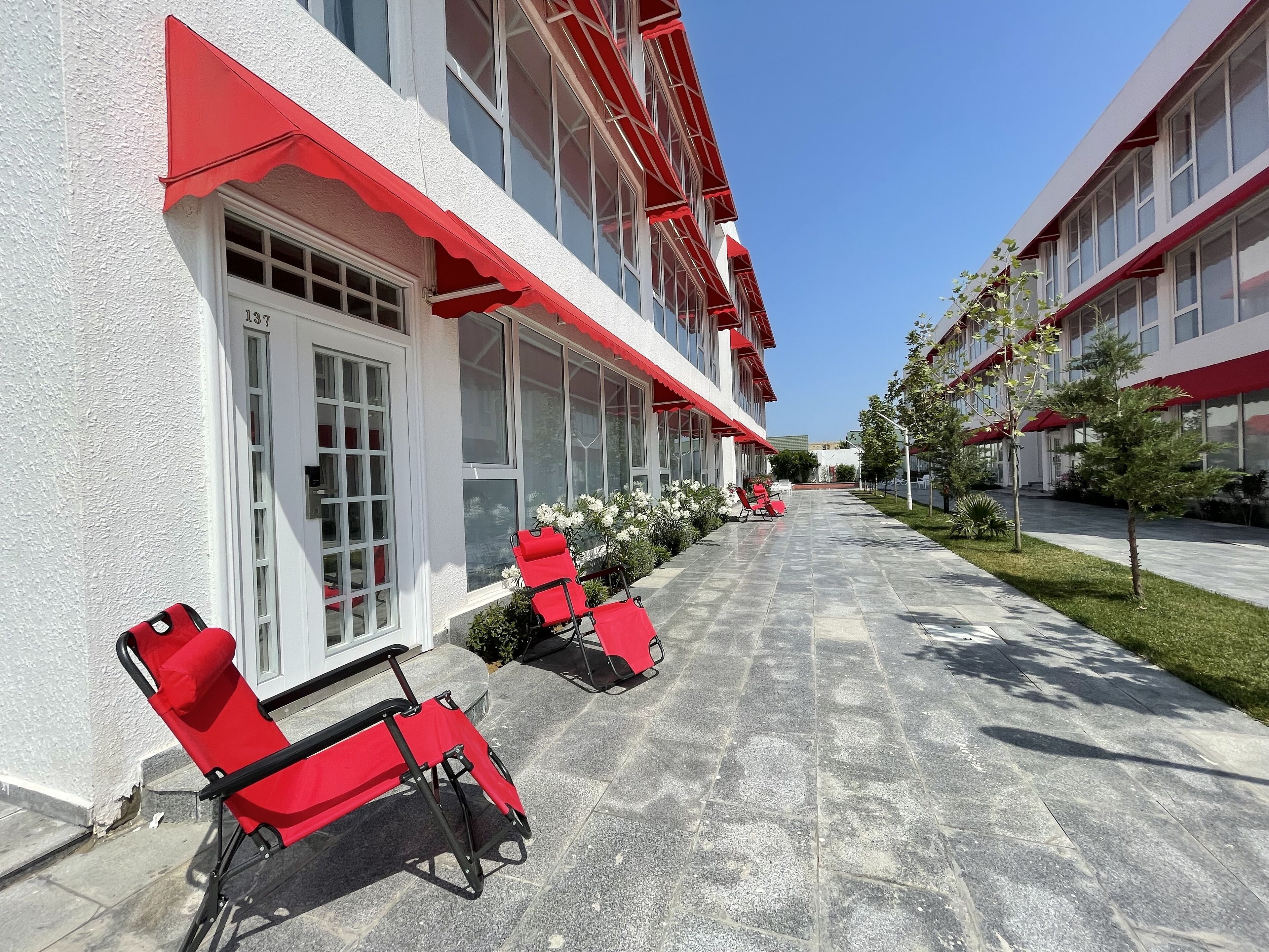 Fachada de la propiedad