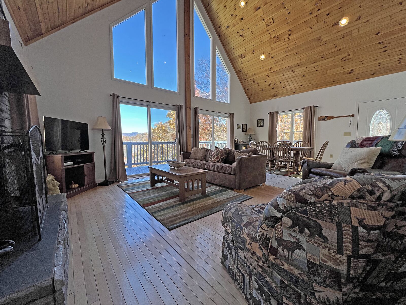 Televisor i llar de foc 