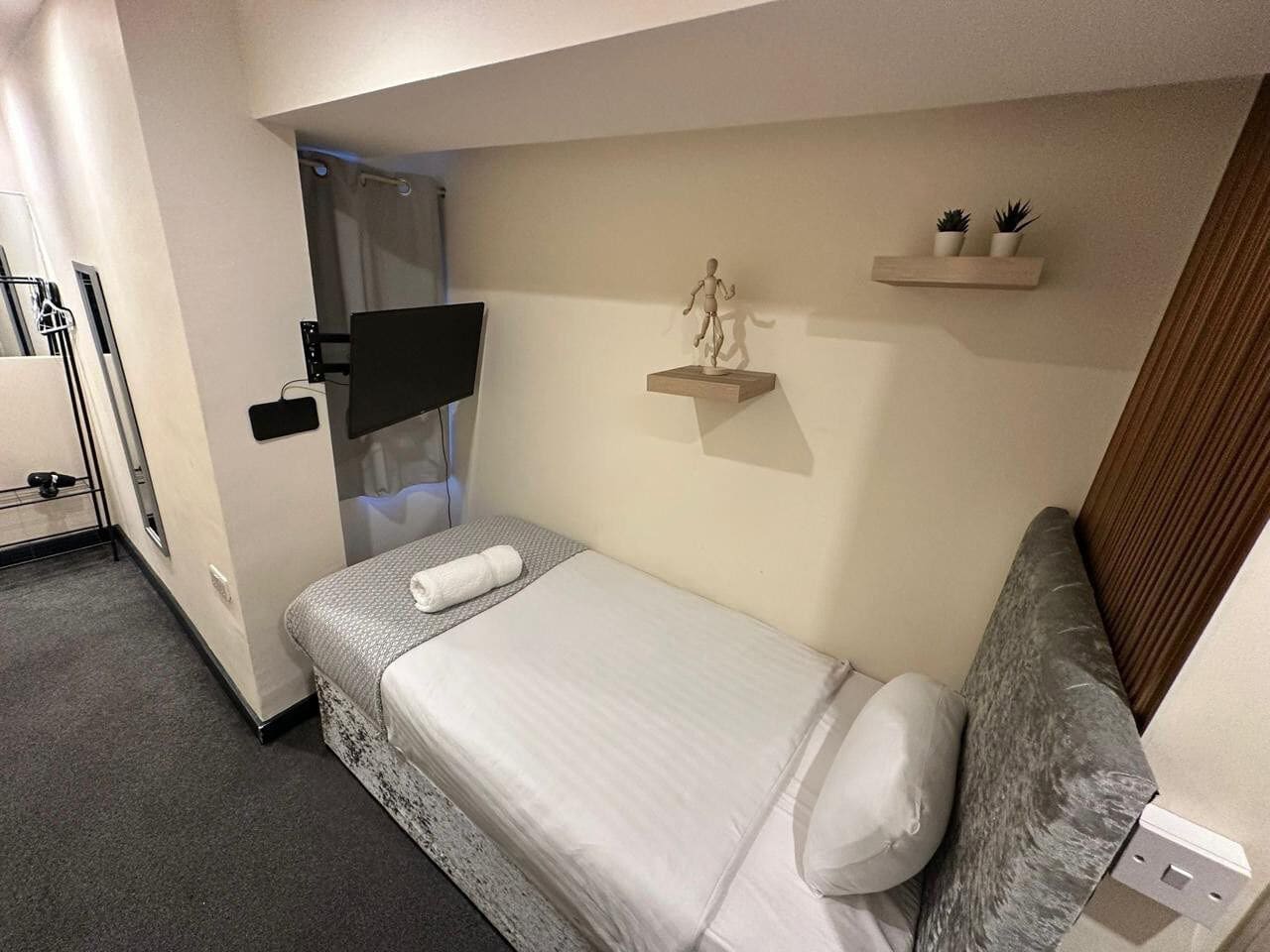 標準單人房, 獨立浴室