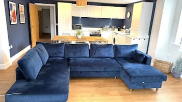 Apartemen Desain, ensuite, pemandangan kota | Dapur pribadi