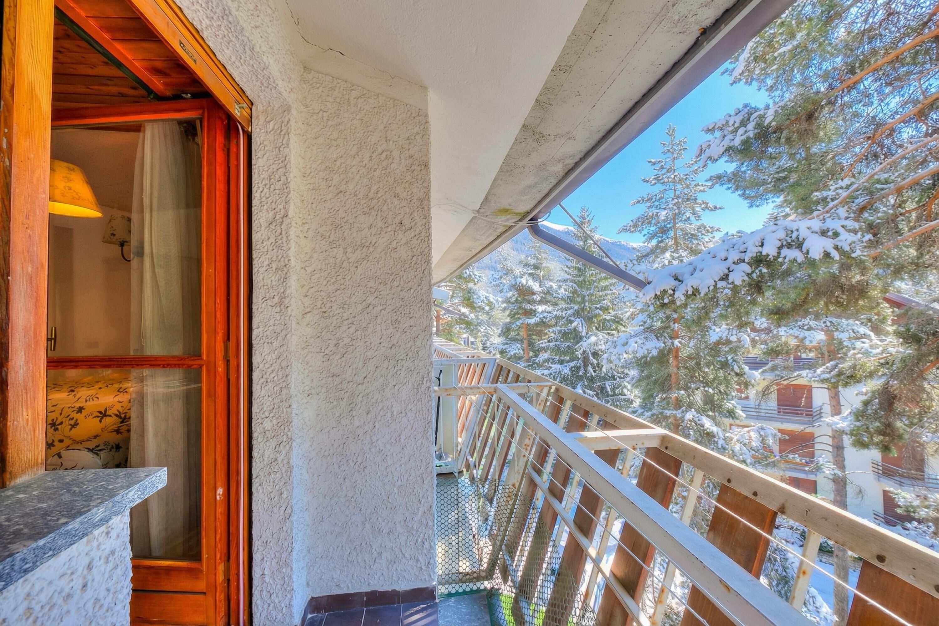 Familienapartment, Mehrere Schlafzimmer (La Tana dello Scoiattolo (Skiing) | Balkon