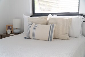 2 bedrooms, iron/ironing board, travel crib, free WiFi