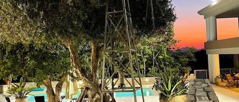 Alberca al aire libre