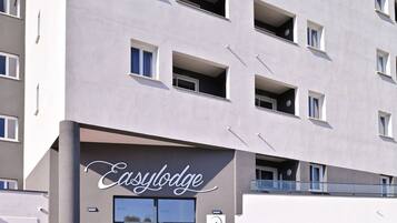 Façade de l’hébergement