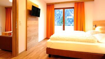 2 Schlafzimmer, Zimmersafe, Reisekinderbett, kostenloses WLAN