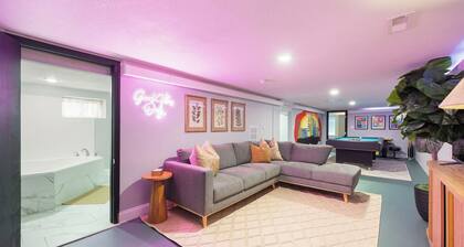 DTWN KCK - 6 beds with Pool Table & Arcade Games - 7 min to PNL!