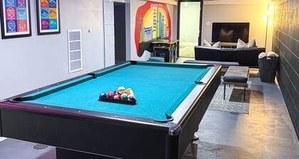 DTWN KCK - 6 beds with Pool Table & Arcade Games - 7 min to PNL!