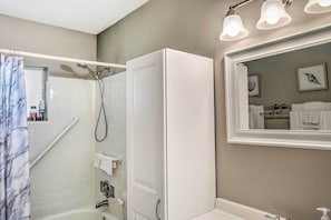 Articles de toilette gratuits, sèche-cheveux, serviettes fournies