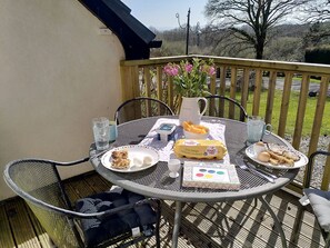 Ferienhaus | Balkon