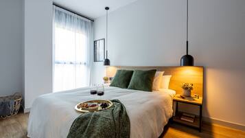 Apartament, 1 dormitori | Roba de llit