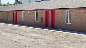 Voorkant van accommodatie