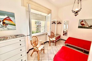 2 bedrooms, iron/ironing board, travel crib, WiFi