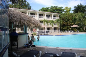 Outdoor pool - Amazing Tropical Vacation. All-inclusive included w/ miles of sparling beaches.  (Puerto Plata 57000)