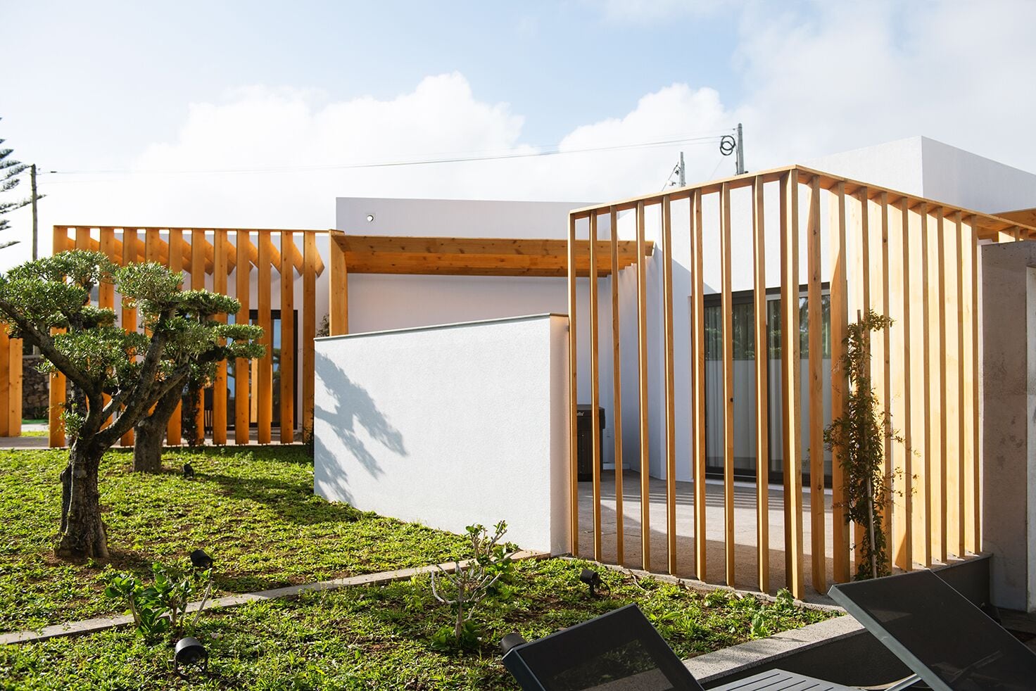 Entrada de l'allotjament