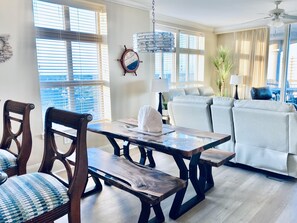 Dining - MVG 1501 City Strip/Ocean View 4 Bedroom Penthouse (North Myrtle Beach)