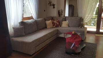 House, 1 Queen Bed | Living room