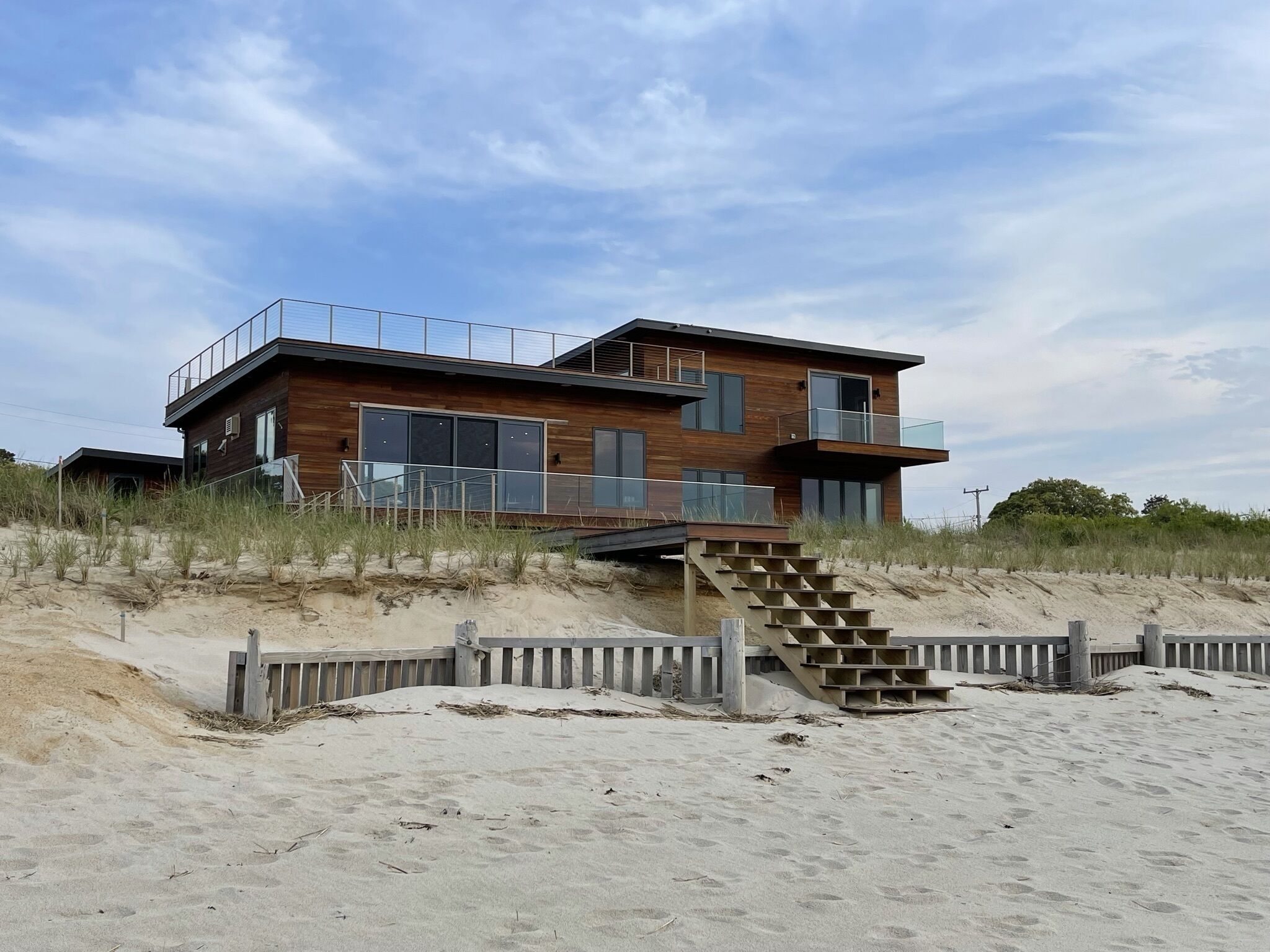 $8M Beach House on the Dunes of Cape Cod Bay (New construction 2021)