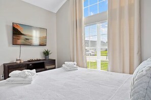 6 bedrooms, iron/ironing board, travel crib, WiFi