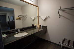 Double or Twin Room | Desk, iron/ironing board, bed sheets