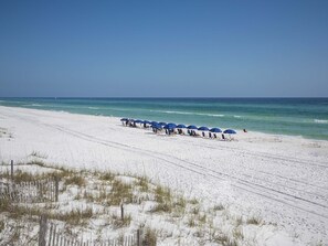 On the beach