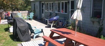 Walk to popular Mayflower Beach in Dennis MA