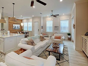 Condo, Multiple Beds, Balcony | Living area | 40-inch TV with digital channels - Prominence North #299a - Good Day Sunshine (Santa Rosa Beach)