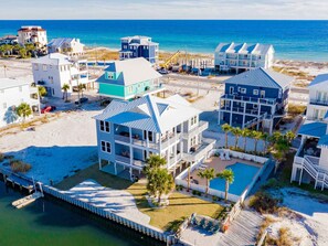 Enjoy expansive ocean views from the large balconies of our multi-story buildings, with access to the beach and water activities.