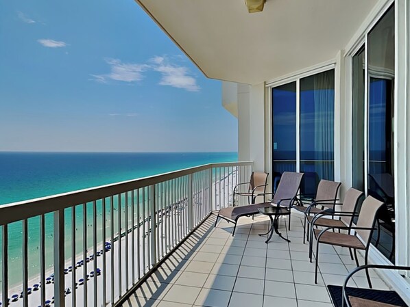 Condo, Multiple Beds, Balcony, Ocean View | Property grounds - Silver Beach Towers #1805E by Southern Vacation Rentals (Destin)