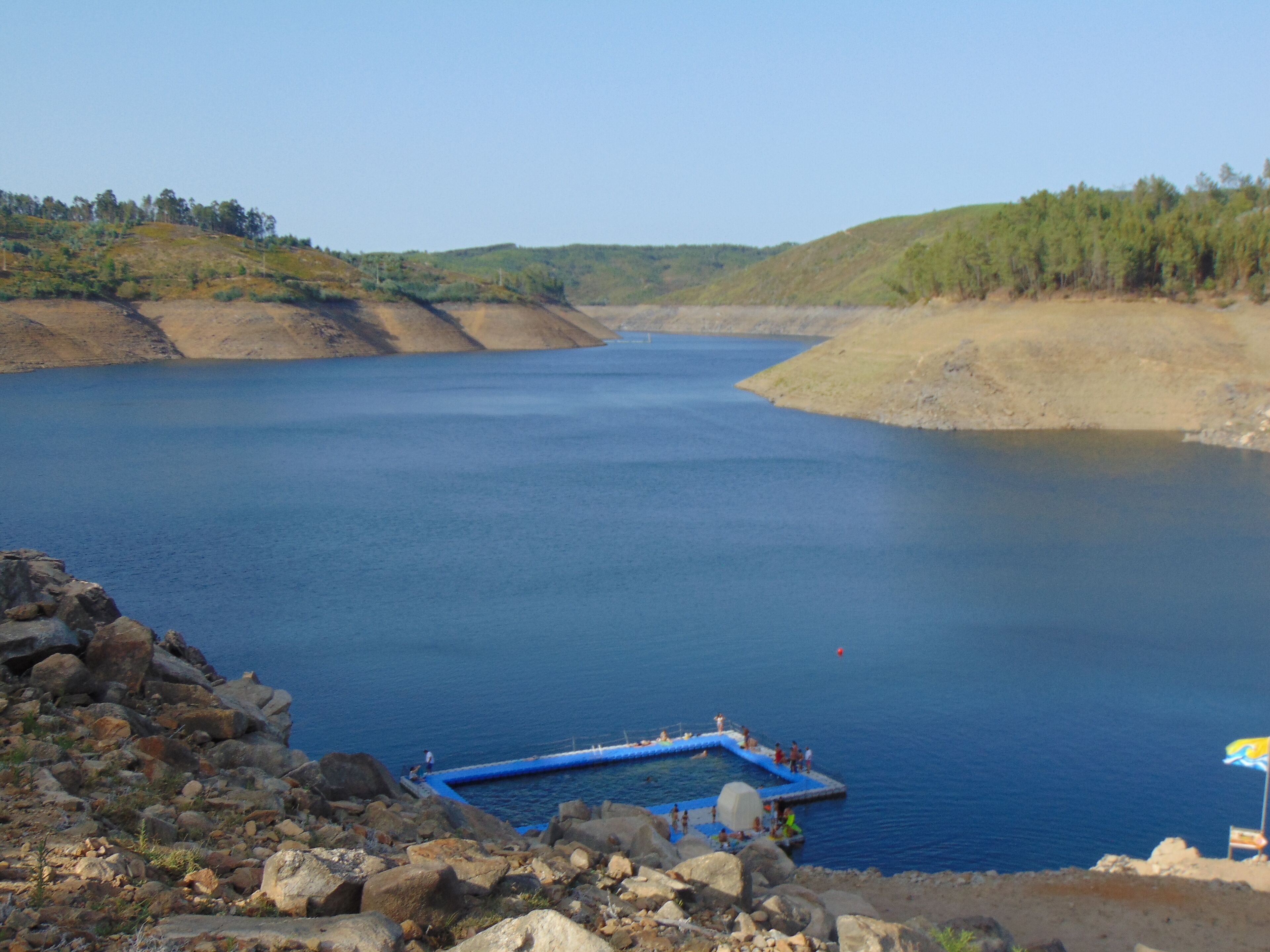 Beach nearby, sun loungers