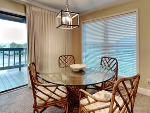 Condo, Multiple Beds, Balcony, Ocean View | Dining - Spinnaker #2A by Southern Vacation Rentals (Pensacola)