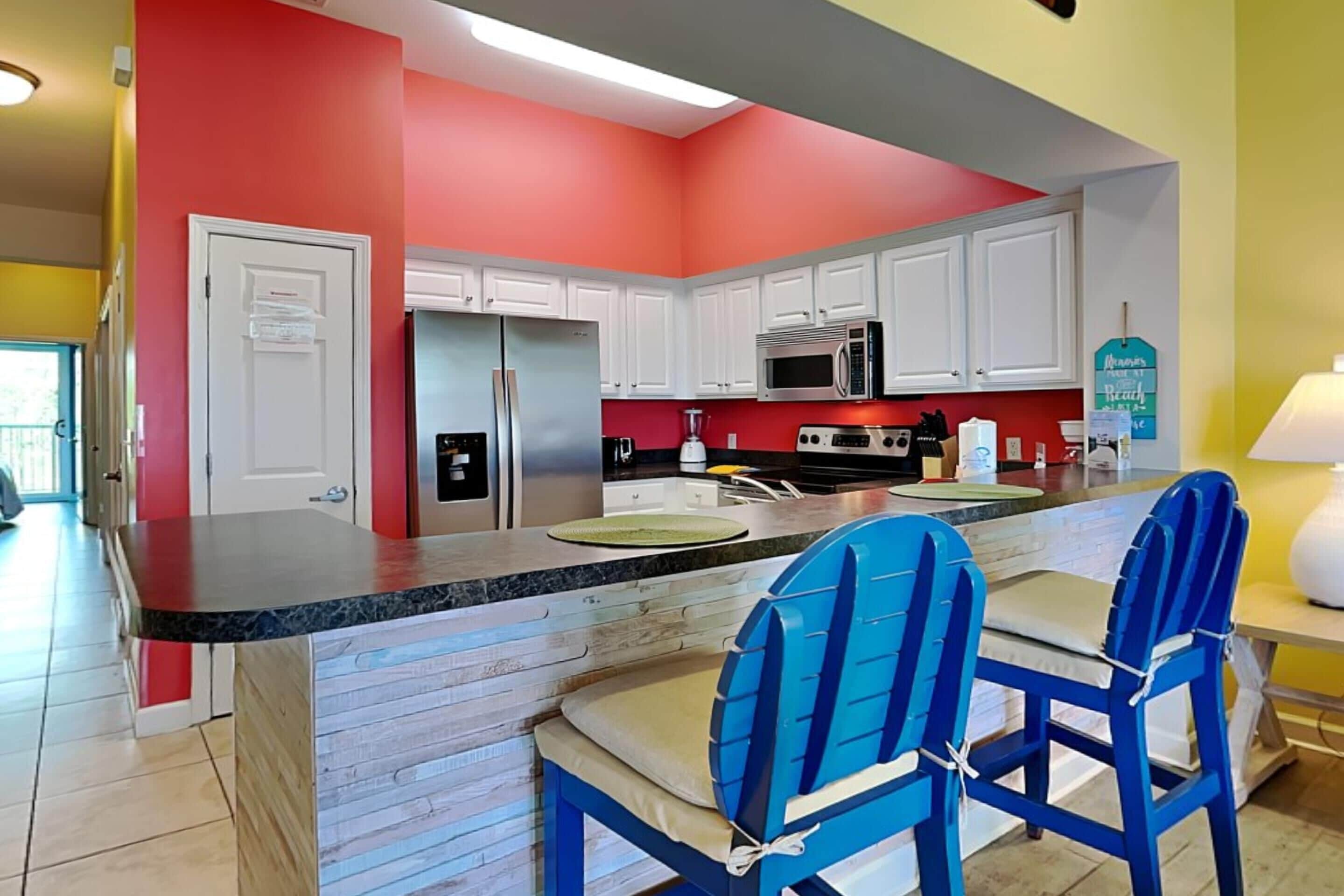 คอนโด, หลายเตียง, ระเบียง | ครัวส่วนตัว | ตู้เย็น, ไมโครเวฟ, เตาอบ, เตาประกอบอาหาร