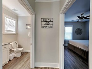 Condo, 2 Queen Beds, Kitchen, Garden View | Bathroom | Towels, toilet paper - Hidden Lake #314 - Blue Beach Bungalow (Santa Rosa Beach)