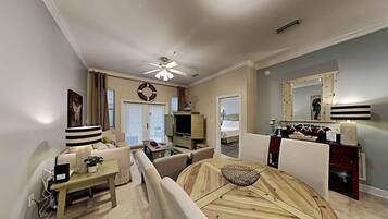 Condo, Multiple Beds, Balcony (#2104 - No Pets) | Private kitchen | Fridge, microwave, oven, stovetop